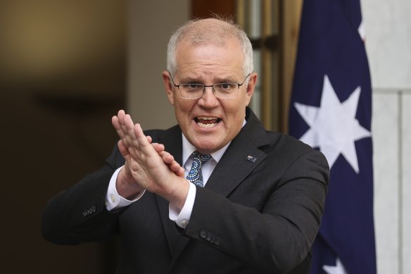 Prime Minister Scott Morrison says Australia has no choice but to ride the wave of Omicron as it sweeps the nation.