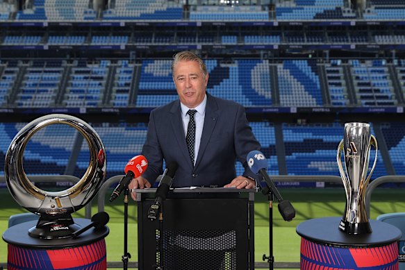 Australian Professional Leagues boss Steve Rosich.
