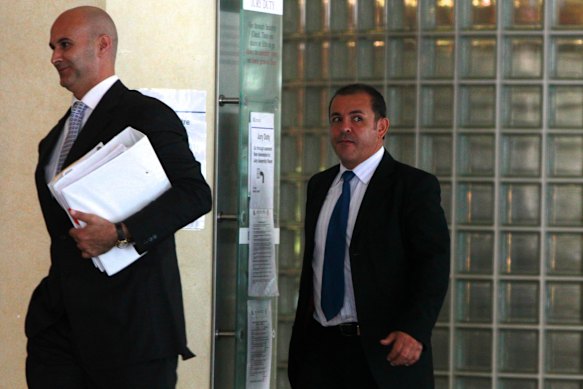 NRL player agent Sam Ayoub.