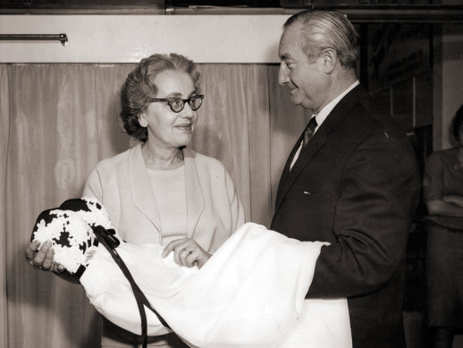 Charlotte Blau and husband Willy Blau in the 1960s.
