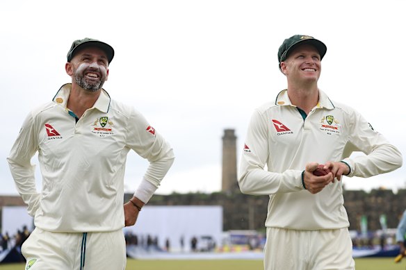 Nathan Lyon and Matthew Kuhnemann.