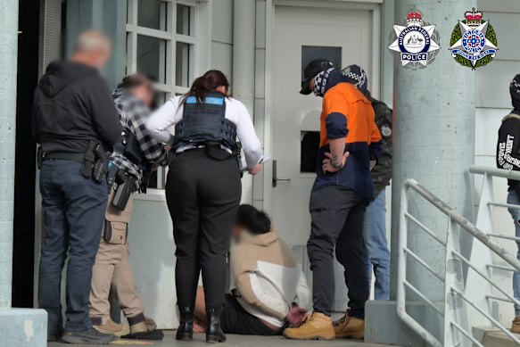 A man was arrested on Wednesday.