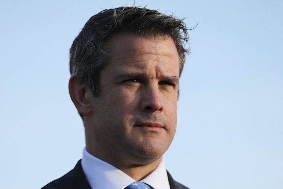 Republican Representative Adam Kinzinger describes the GOP as the “Titantic.” 