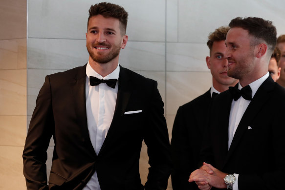 Marcus Bontempelli at the Brownlow Medal count.