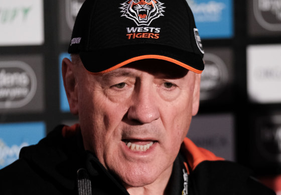 Tim Sheens could be back at the helm of Wests Tigers.