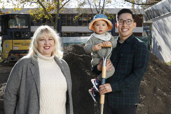 Work on the 54-unit mixed private and community housing building Northsea in the centre of Wollongong started on Wednesday and is hoped to be finished by Christmas 2023.