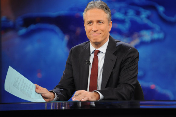 Jon Stewart on The Daily Show in 2011.