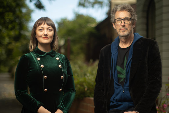 Legalise Cannabis MPs Rachel Payne (left) and David Ettershank.