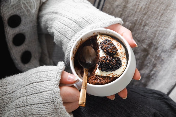 Cake in a Mug: exactly what it sounds like.  