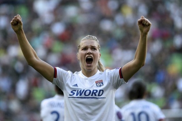 Ada Hegerberg is among a long list of stars who Ellie Carpenter will soon call teammates at Lyon.