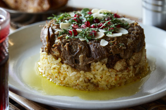 Maalouba (a variant in spelling) at Cairo Takeaway in Enmore.