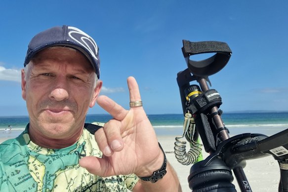 Mike Turner runs the Ring Rescues and Beach Detecting South Coast.