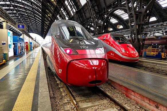Italo is one of two operators of high-speed trains in Italy.