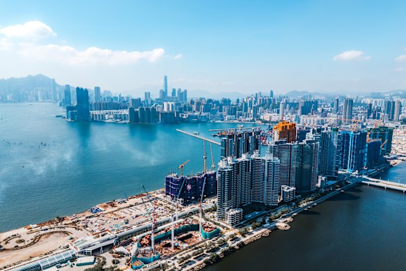 The Kai Tak Development is today a thriving neighbourhood.