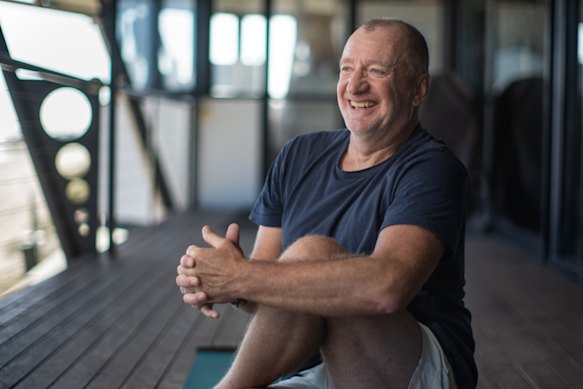 Stiff bodies do not have to be an inevitable part of ageing, Richard Coyne says. He took up yoga 11 years ago and has not looked back.