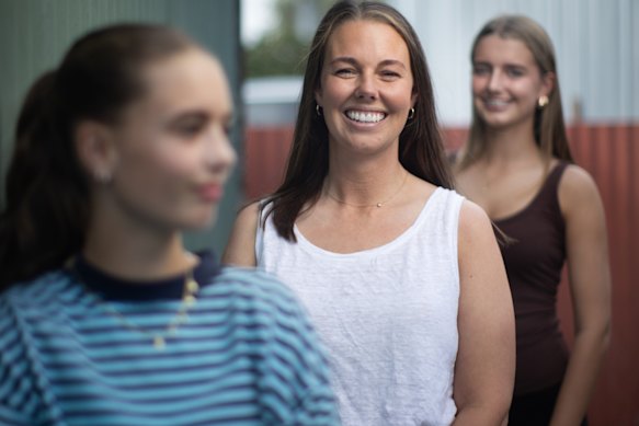 Both Emily Alston’s elder daughters agree that social media has influenced their lives. 
