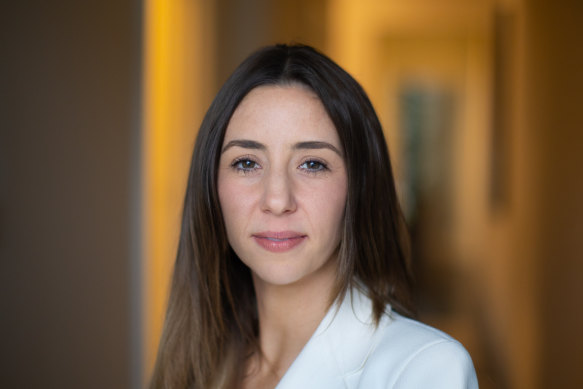 Dr Simone Peters, seen here at her St Kilda office.