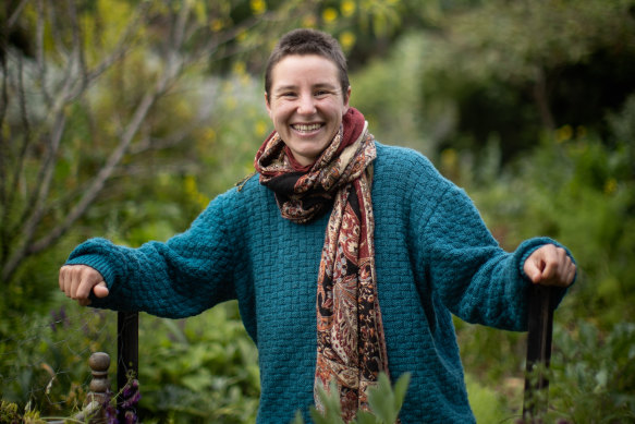 Alexandra grows about 80 per cent of the vegetables her household of four consumes.