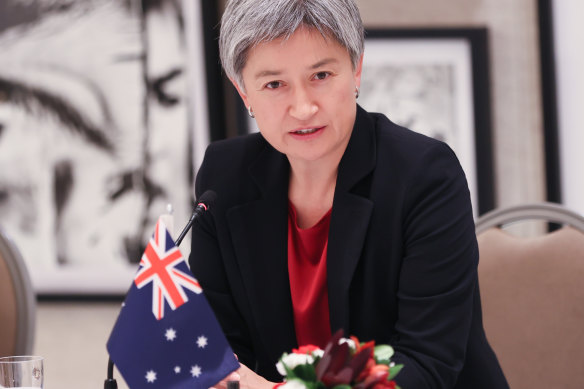 Foreign Minister Penny Wong.