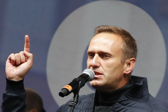 Russian opposition leader Alexei Navalny is recovering in a German hospital.