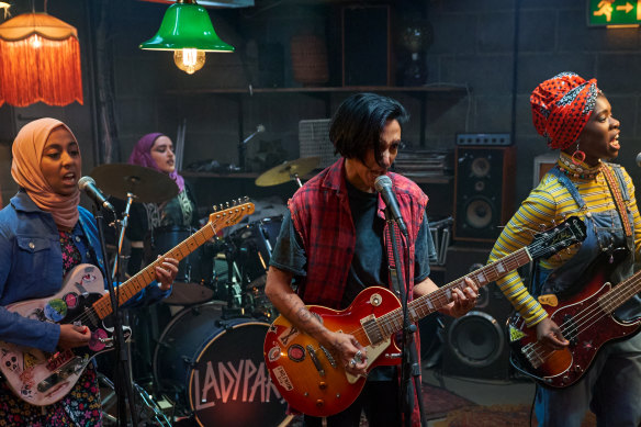 A group of young women form a punk band and puncture perceptions of Muslims in the wickedly funny We Are Lady Parts.