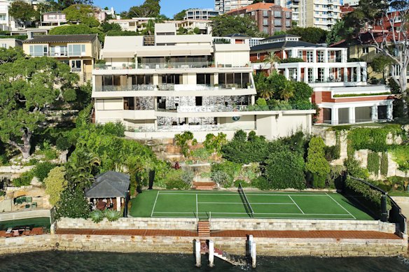 Edgewater exchanged in 2020 for $95 million, but only half of it has settled, and that half is now subject to freeze orders.
