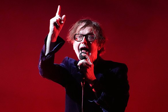 Jarvis Cocker performs with Pulp at the Hollywood Palladium in Los Angeles in 2024.