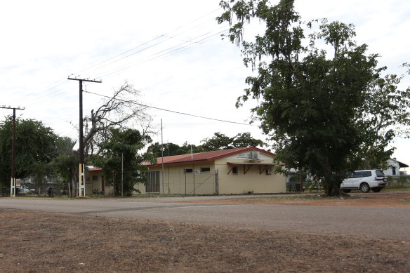 The West Arnhem Land Regional Council office, which also functions as Gunbalanya's Local Circuit Court.