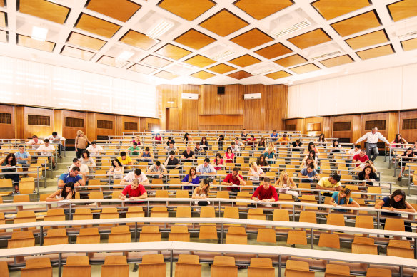 The pandemic accelerated the remote learning trend, creating a landscape of expensive empty university lecture halls and scattered students and teachers.