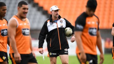 Just another game: Michael Maguire says his Tigers aren't looking at this week's clash with the Panthers any differently.