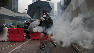 Mostly young, black-shirted protesters have taken on Hong Kong's government, and by extension Beijing. 