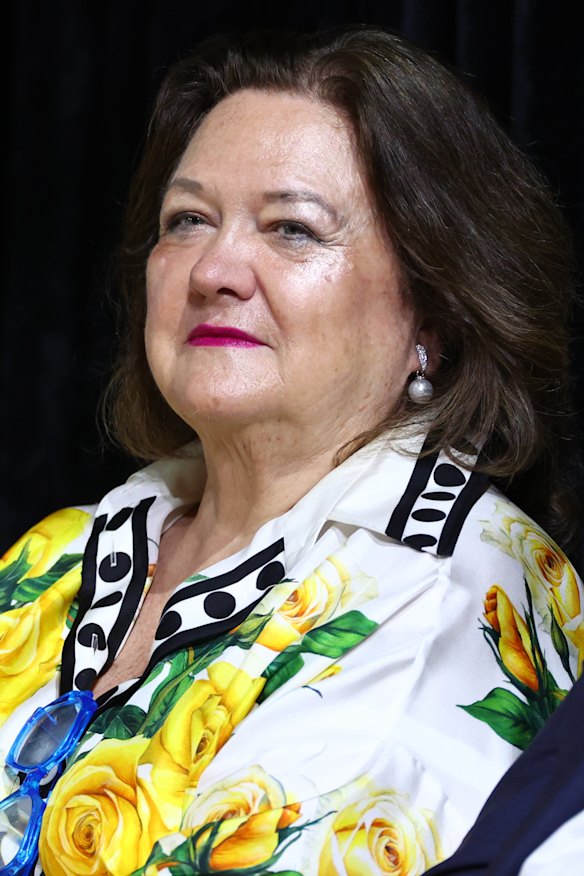 Gina Rinehart would need to set aside about 11,200 years to count her fortune.