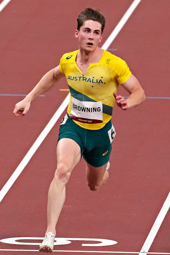Australia’s Rohan Browning.