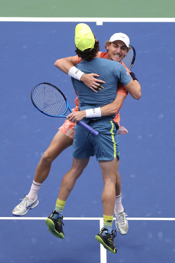 Winning the 2024 US Open men’s doubles with Max Purcell – the first all-Australian team in 28 years to do so.