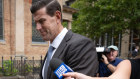 Ben Robert-Smith departs the court on February 5.