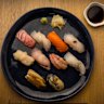 Chef's 10-piece nigiri set.