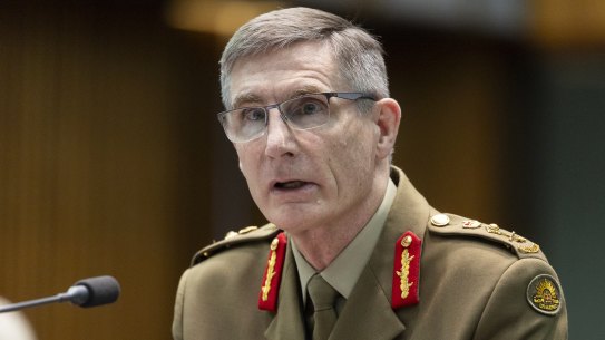 Chief of the Defence Force General Angus Campbell said the military was well below target staffing levels. 