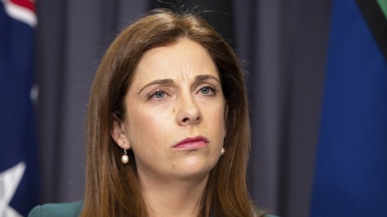 Aged Care Minister Anika Wells.