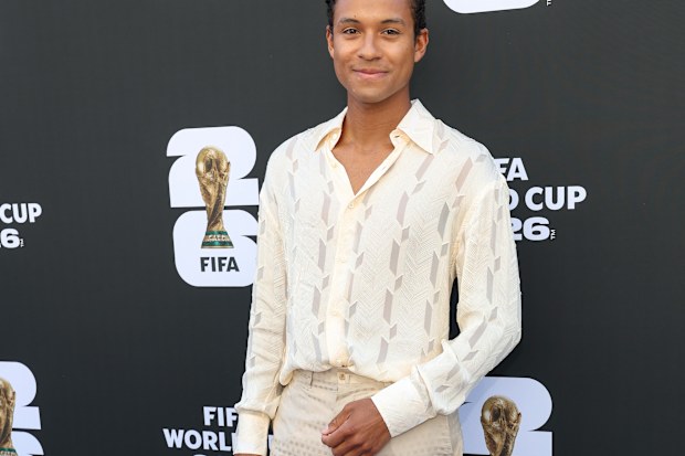  Jaafar Jackson attends the FIFA World Cup 2026 Group D match between USA and Paraguay