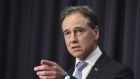 Federal Health Minister Greg Hunt.