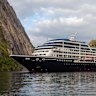 An Azamara cruise in Trollfjord, Norway.