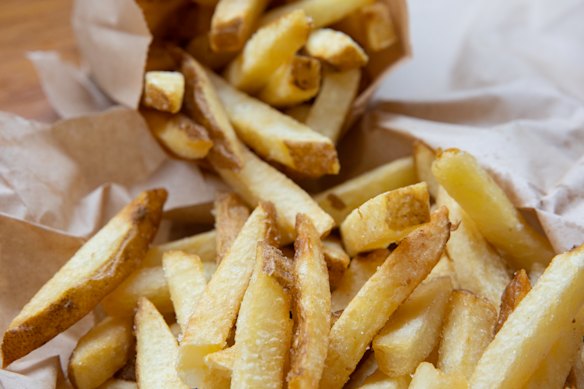 Five Guys' chips were recently rated the best fast food hot chip in Australia.