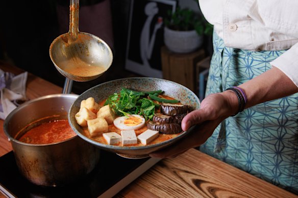 Fitzroy restaurant Kantan has created a plant-based laksa in response to customer feedback.