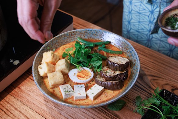Curry laksa is just one of many in the laksa family, but is the most popular in Melbourne.