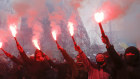 Anti-corruption activists protesting in Kyiv in 2021.