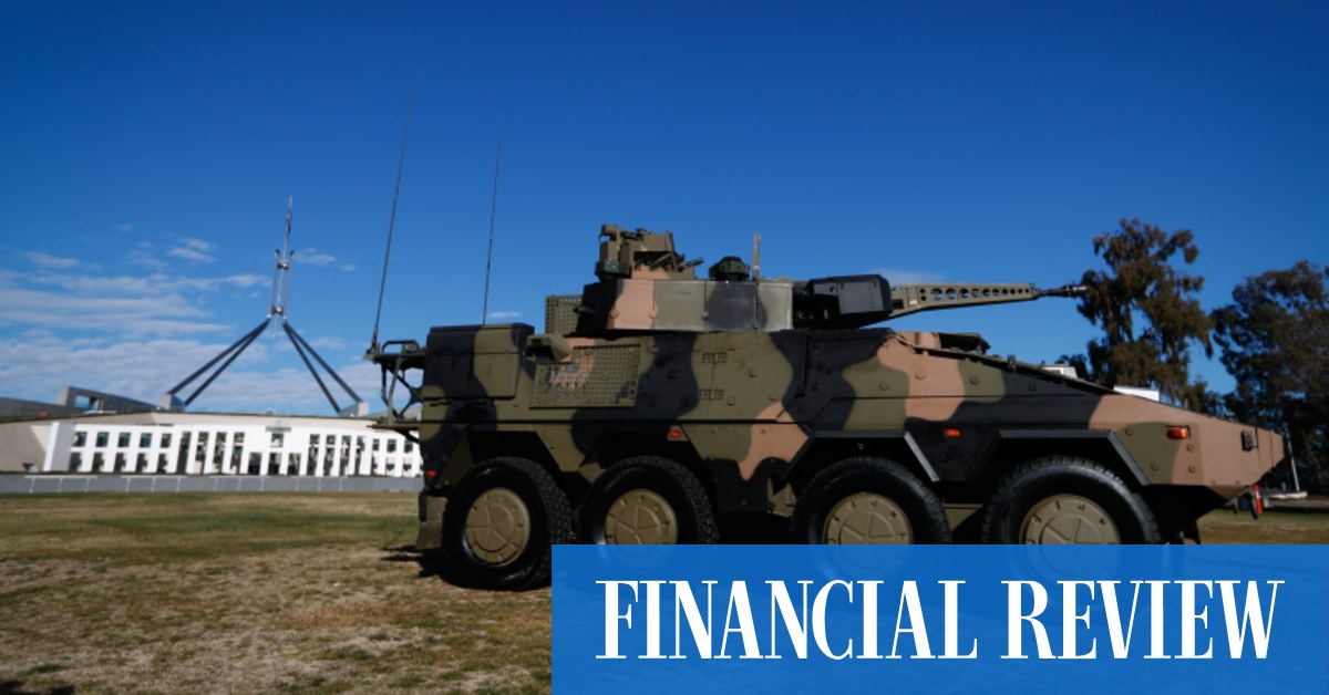 Australien schließt mit Deutschland einen Verteidigungsvertrag über 1 Milliarde US-Dollar ab, um im Rheinmetall-Werk gepanzerte Fahrzeuge herzustellen