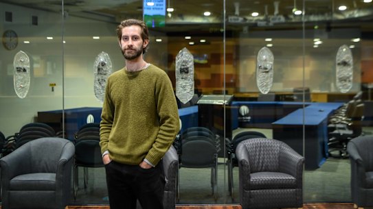 Merri-bek councillor Adam Pulford was the target of ”
