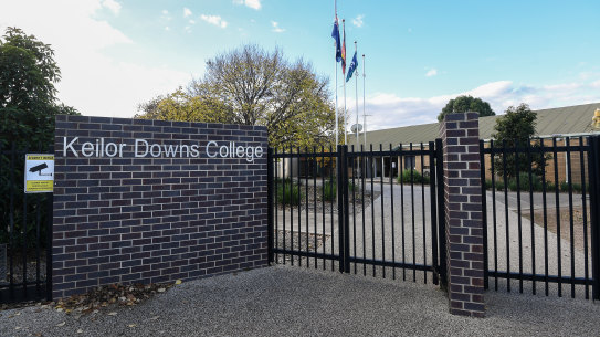 Students from Keilor Downs College have been infected in the latest outbreak.
