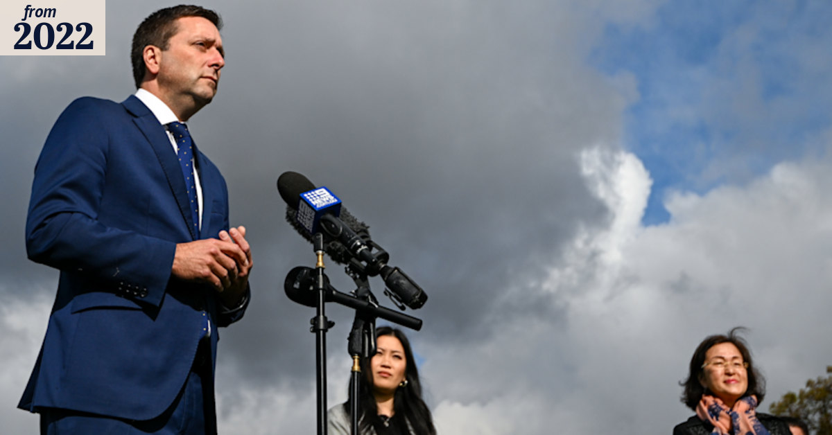 ‘Work is required’: can Matthew Guy turn things around by November?