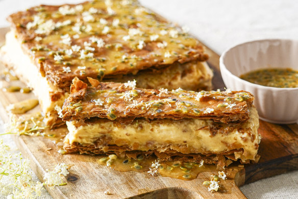 This is the right kind of vanilla slice, says its creator Katrina Meynink.